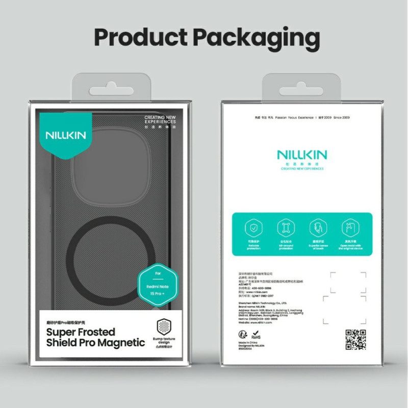 Kuori Xiaomi Redmi Note 15 Pro Plus 5g Magneettinen Super Frosted Shield Pro Nillkin