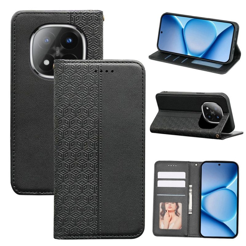 Nahkakotelo Xiaomi Redmi Note 15 Pro Plus 5g Läppäkansi Hihnareunuksella