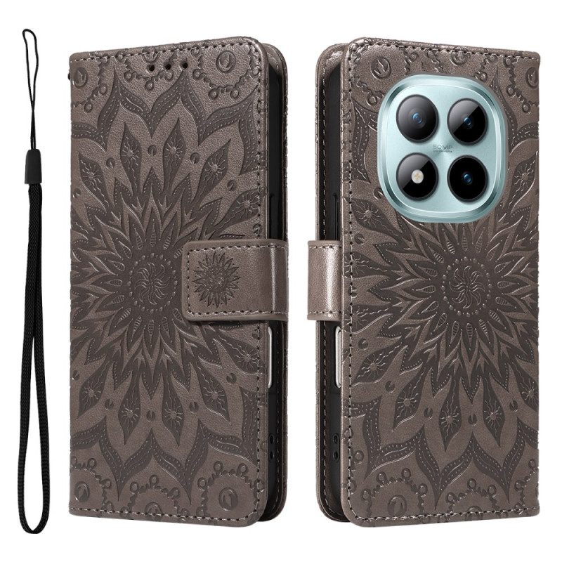 Nahkakotelo Xiaomi Redmi Note 15 Pro Plus 5g Mandala-kuvio