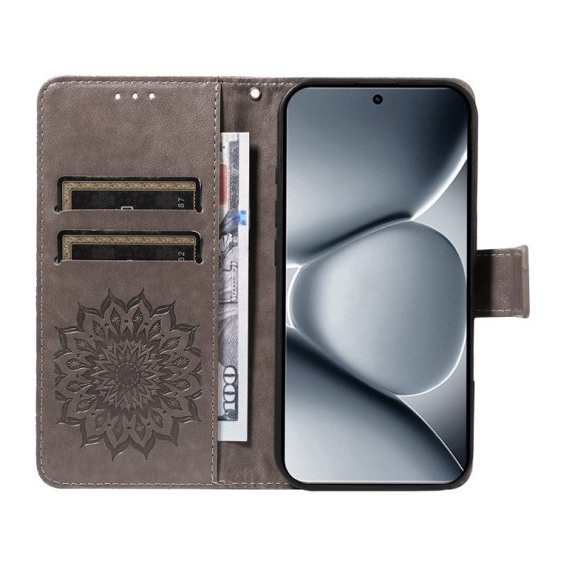 Nahkakotelo Xiaomi Redmi Note 15 Pro Plus 5g Mandala-kuvio