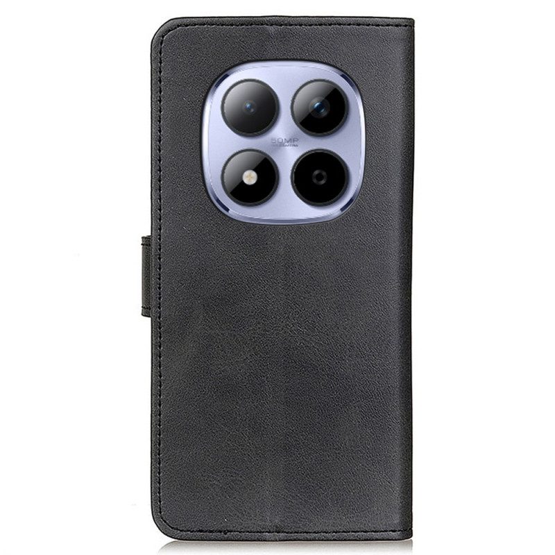 Nahkakotelo Xiaomi Redmi Note 15 Pro Plus 5g Matta Tekonahka