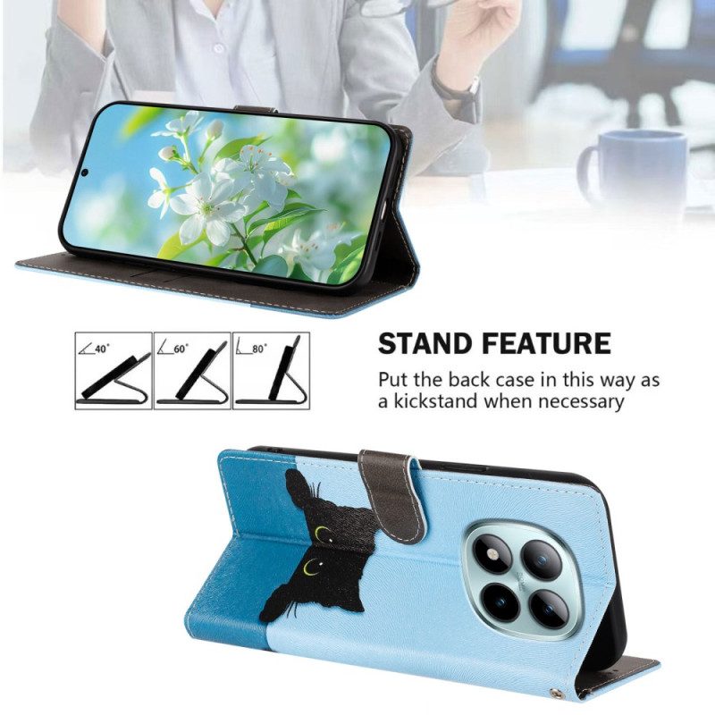 Nahkakotelo Xiaomi Redmi Note 15 Pro Plus 5g Pieni Kissa