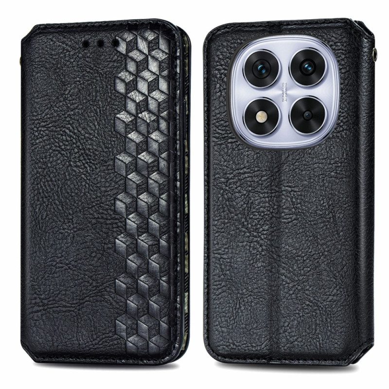 Nahkakotelo Xiaomi Redmi Note 15 Pro Plus 5g Timanttikuvio