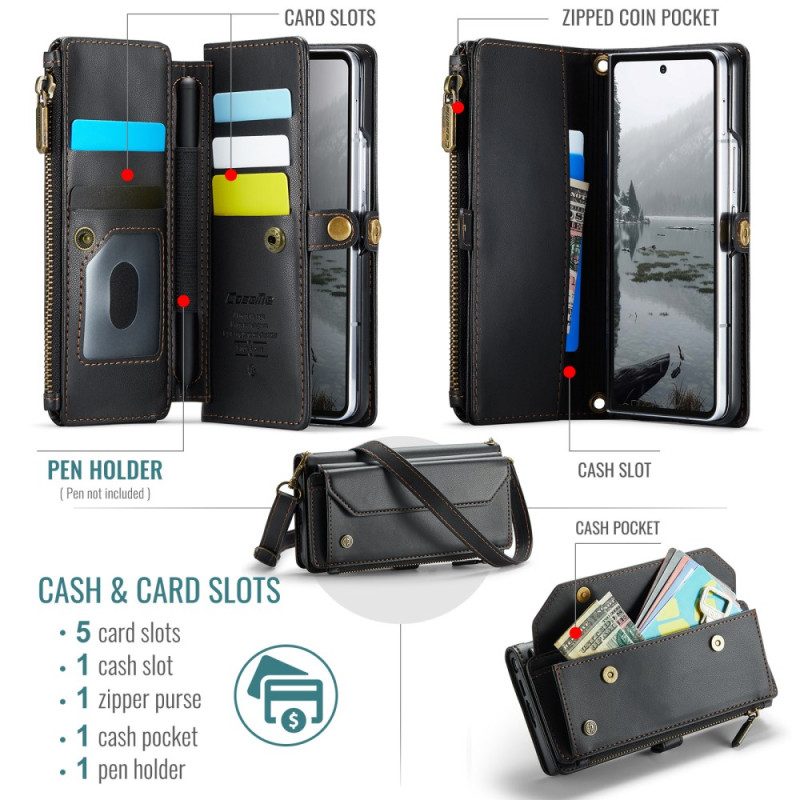 Kotelot Samsung Galaxy Z Fold 7 Caseme-lompakko