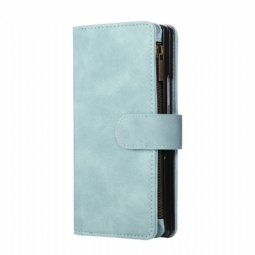 Kotelot Samsung Galaxy Z Fold 7 Mokkanahkakuvioinen Lompakko Olkahihnalla