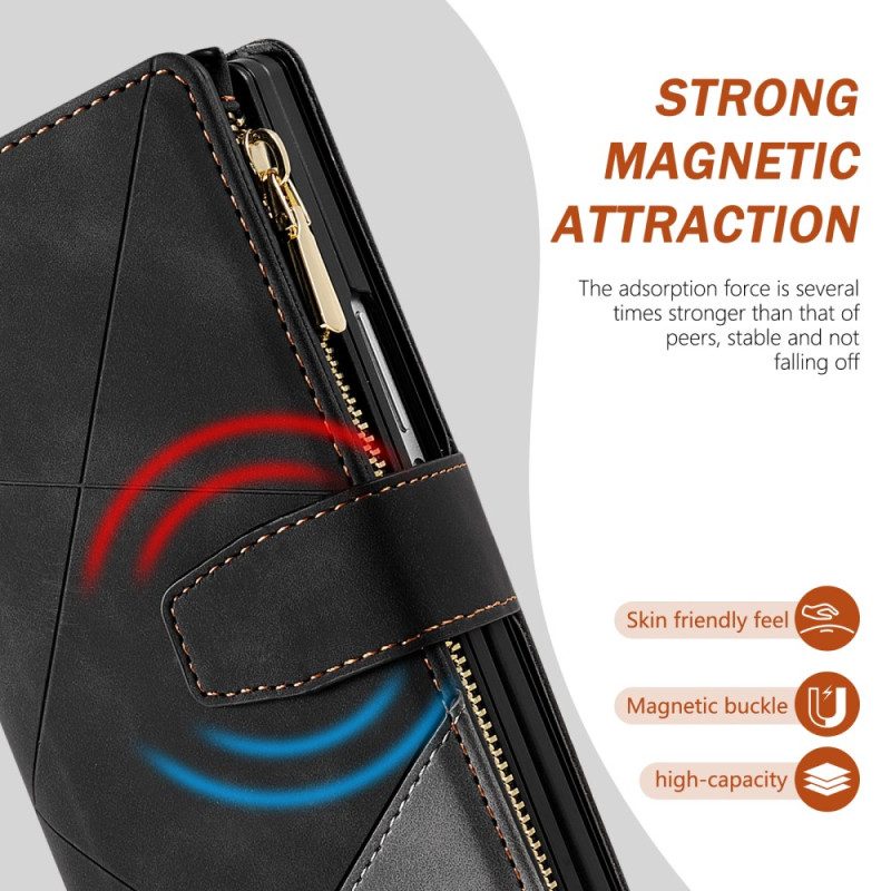 Kotelot Samsung Galaxy Z Fold 7 Puhelinkuoret Kaksivärinen Lompakko