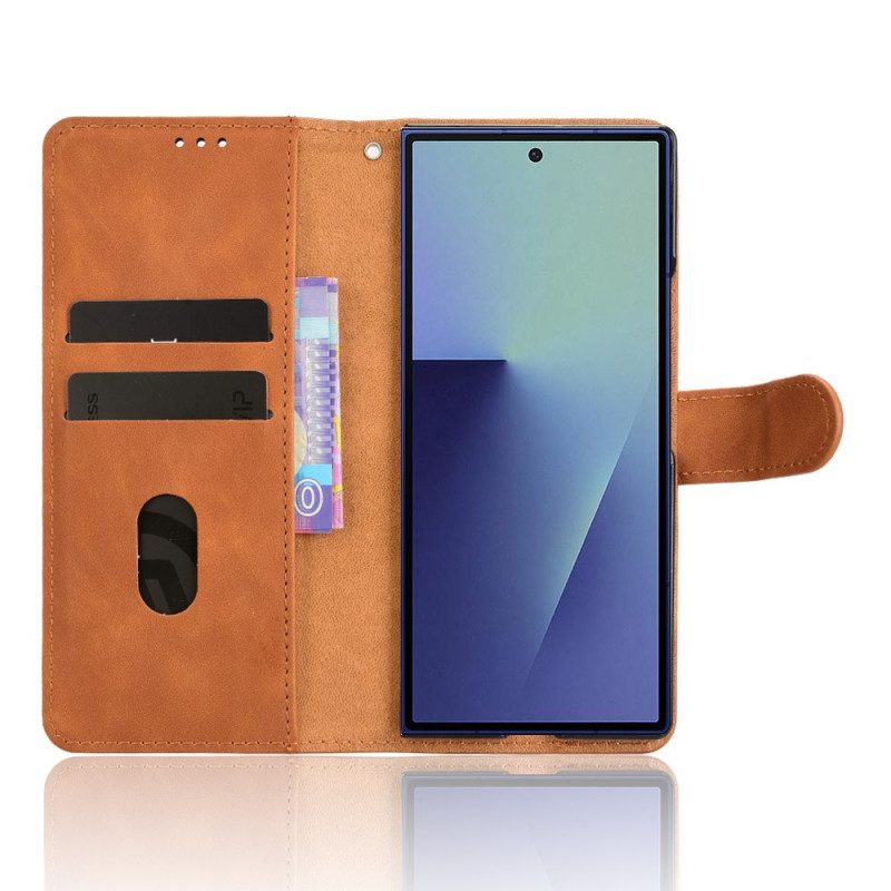 Kotelot Samsung Galaxy Z Fold 7 Puhelinkuoret Mokkanahkakuvioinen