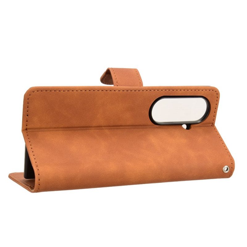 Kotelot Samsung Galaxy Z Fold 7 Puhelinkuoret Mokkanahkakuvioinen