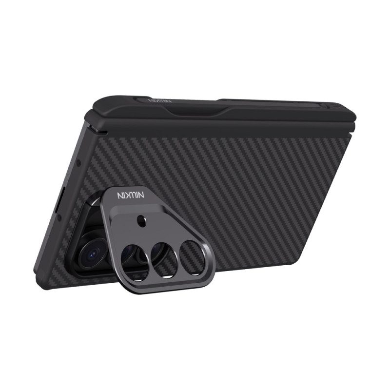 Kuori Samsung Galaxy Z Fold 7 Carboprop-sarja Jalustalla Suojakuori