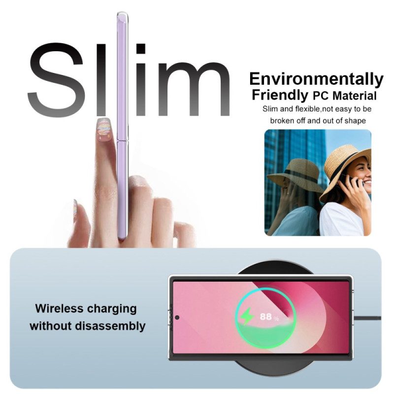 Kuori Samsung Galaxy Z Fold 7 Crystal Case Ii Pro Imak