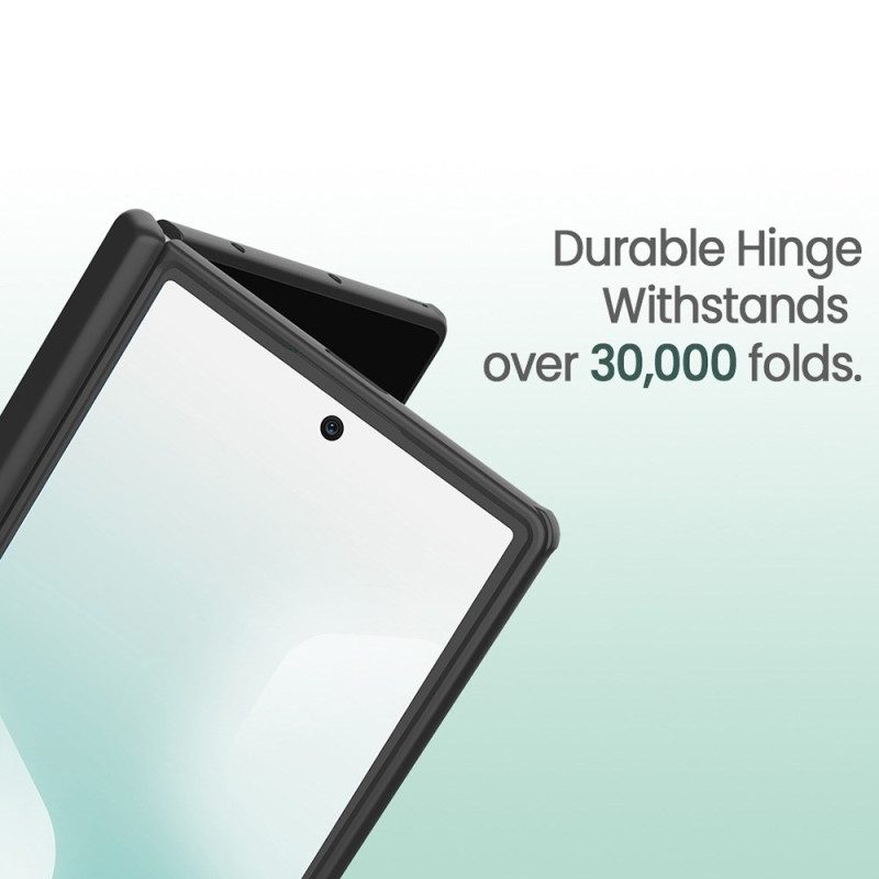 Kuori Samsung Galaxy Z Fold 7 Iceblade-potkurisarja Jalustalla Ja Linssikehyksellä Suojakuori