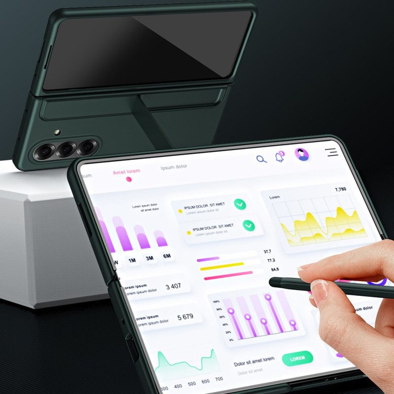 Kuori Samsung Galaxy Z Fold 7 Integroitu Jalusta Ja Kynän Pidike Suojakuori