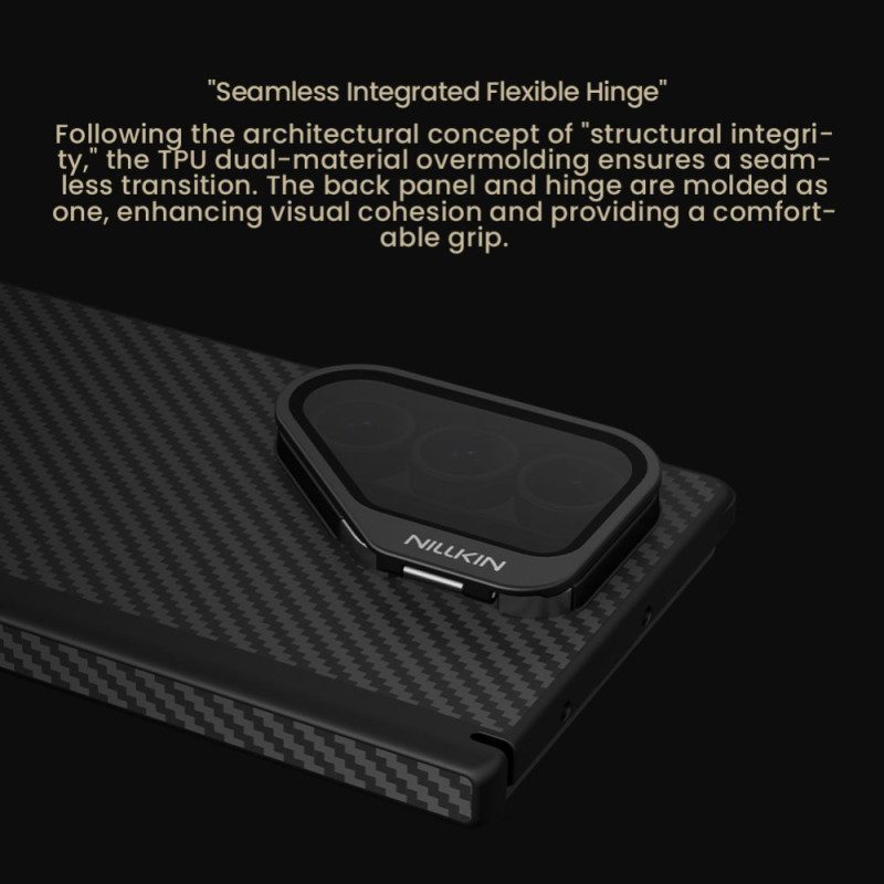 Kuori Samsung Galaxy Z Fold 7 Jalusta- Ja Magsafe-yhteensopivuus Nillkin