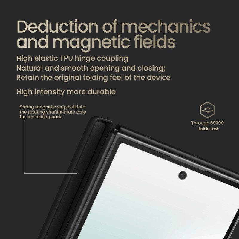 Kuori Samsung Galaxy Z Fold 7 Jalusta- Ja Magsafe-yhteensopivuus Nillkin