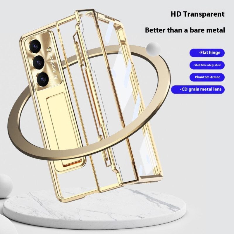 Kuori Samsung Galaxy Z Fold 7 Jalusta Ja Näytönsuoja