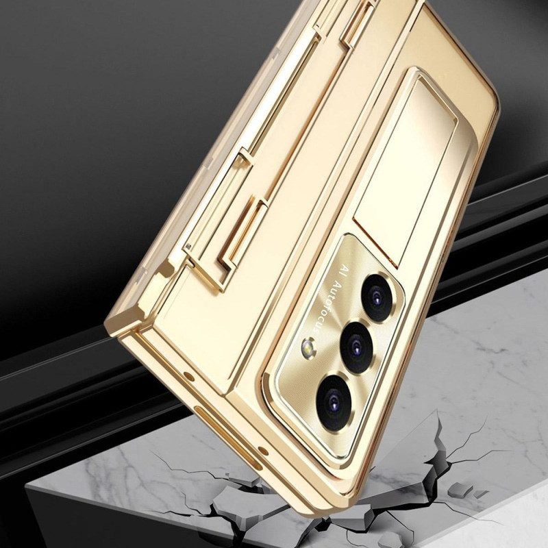 Kuori Samsung Galaxy Z Fold 7 Jalusta Ja Näytönsuoja
