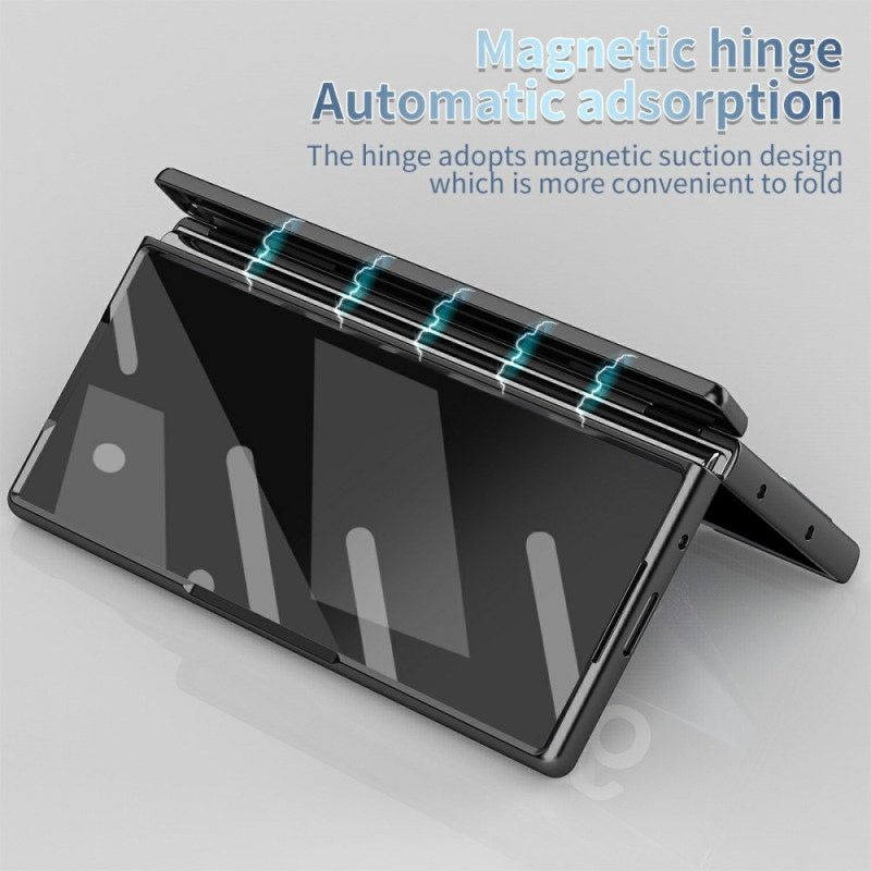 Kuori Samsung Galaxy Z Fold 7 Karkaistusta Lasista Valmistettu Näytönsuoja Ja Kynän Pidike