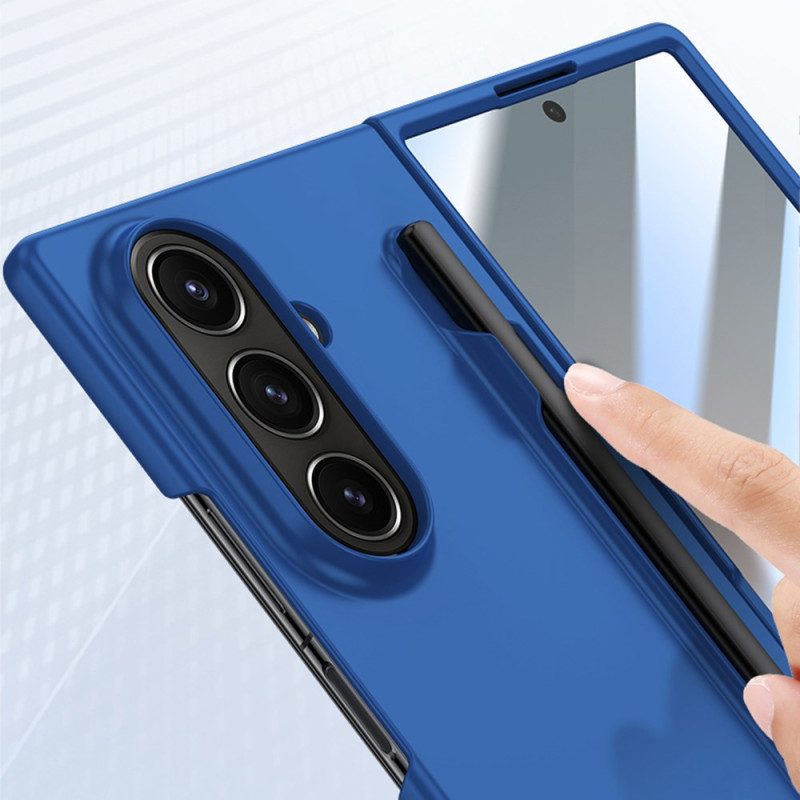 Kuori Samsung Galaxy Z Fold 7 Karkaistusta Lasista Valmistettu Suoja Ja Kynäteline Suojakuori