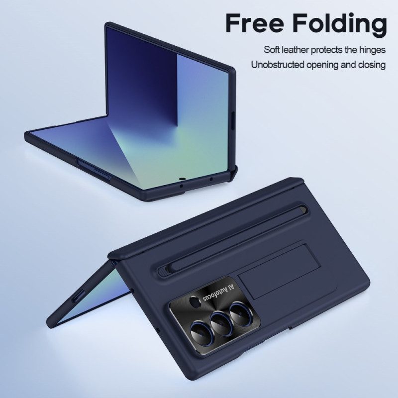 Kuori Samsung Galaxy Z Fold 7 Klassinen Jalusta Ja Kynä