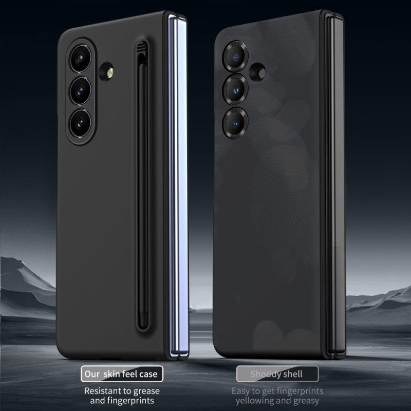 Kuori Samsung Galaxy Z Fold 7 Kynä Ja Karkaistusta Lasista Valmistettu Näytönsuoja