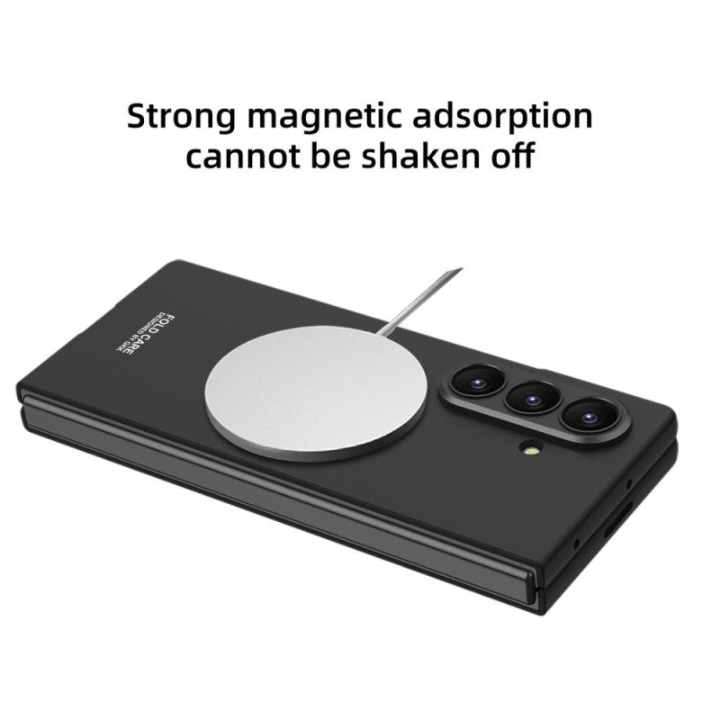 Kuori Samsung Galaxy Z Fold 7 Magneettinen Karkaistulla Lasisella Näytönsuojalla