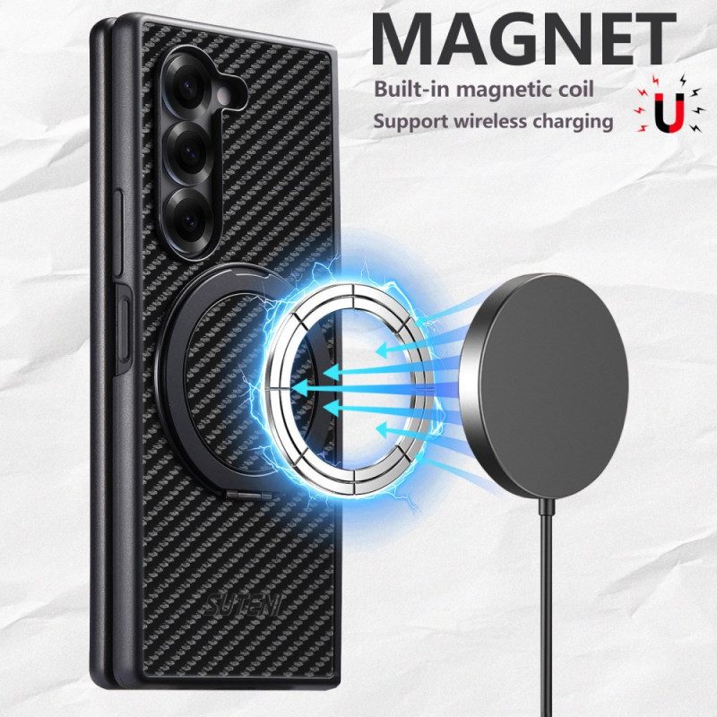 Kuori Samsung Galaxy Z Fold 7 Magneettisaranat Suteni-rengaspidikkeellä Suojakuori
