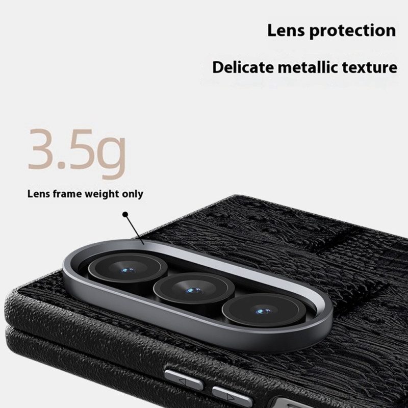 Kuori Samsung Galaxy Z Fold 7 Magsafe-yhteensopiva Kohokuvioitu Abeel