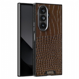 Kuori Samsung Galaxy Z Fold 7 Magsafe-yhteensopiva Krokotiilikuvioinen Abeel