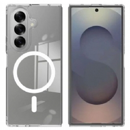 Kuori Samsung Galaxy Z Fold 7 Magsafe-yhteensopiva Läpinäkyvä