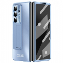 Kuori Samsung Galaxy Z Fold 7 Mattapintainen Jalusta Ja Näytönsuoja