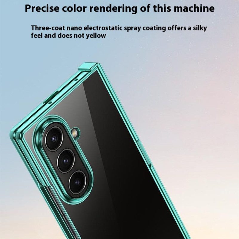 Kuori Samsung Galaxy Z Fold 7 Metalliefektinen Saranamuotoilu