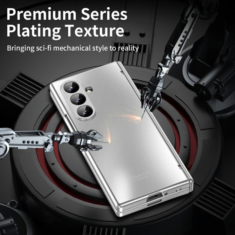 Kuori Samsung Galaxy Z Fold 7 Metallinhohtoinen Näytönsuoja