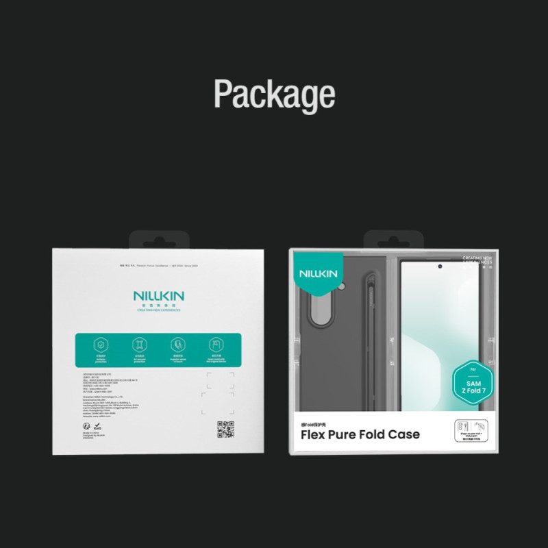 Kuori Samsung Galaxy Z Fold 7 Nillkin Flex Pure Fold -sarja