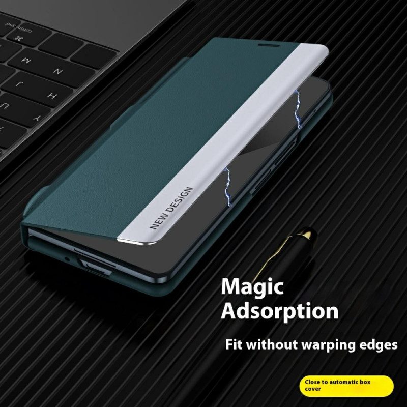 Nahkakotelo Samsung Galaxy Z Fold 7 Uusi Muotoilu