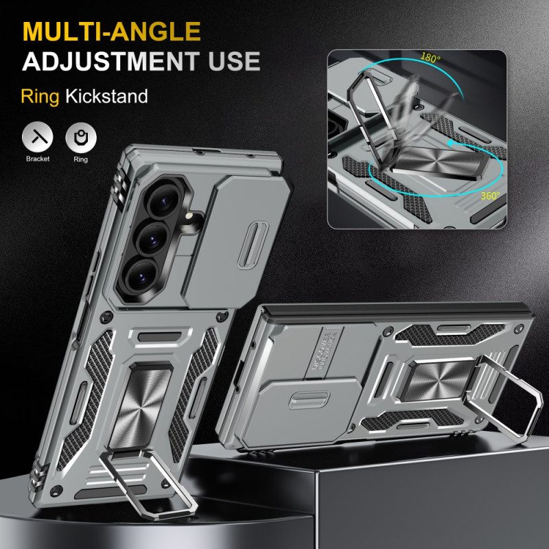 Puhelinkuoret Samsung Galaxy Z Fold 7 Erittäin Kestävä Linssin Tuki Ja Suoja