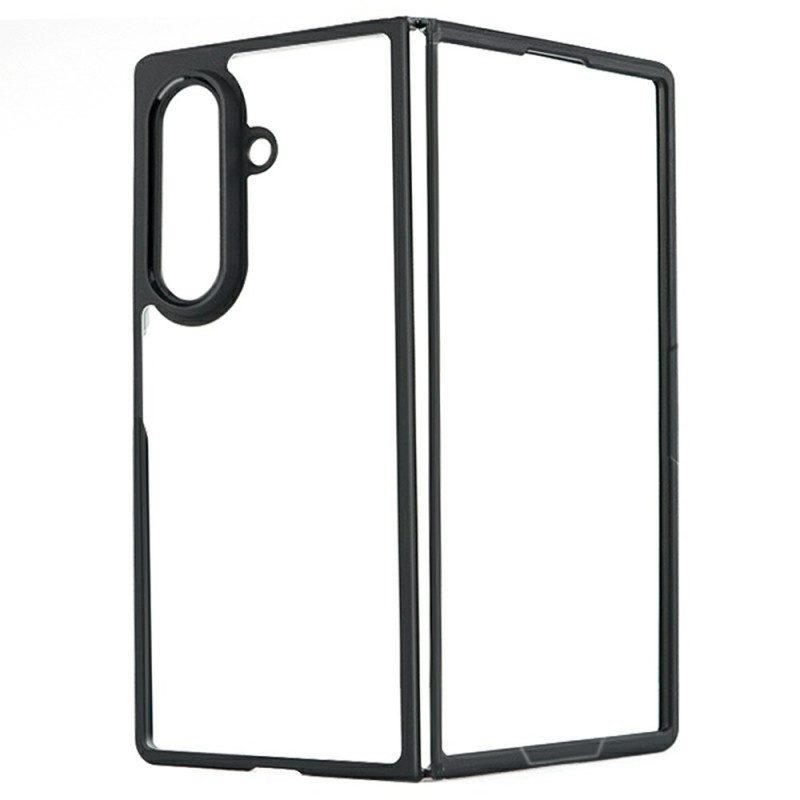 Puhelinkuoret Samsung Galaxy Z Fold 7 Iskunkestävä Läpinäkyvällä Takaosalla