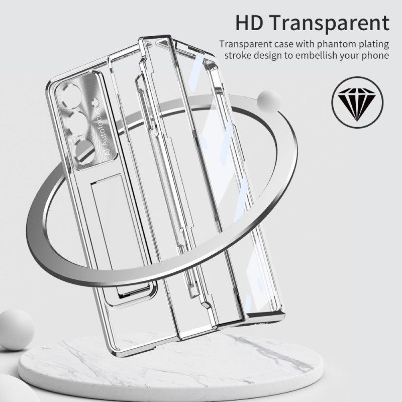 Puhelinkuoret Samsung Galaxy Z Fold 7 Magsafe-yhteensopiva Jalustan Ja Näytönsuojan Kanssa