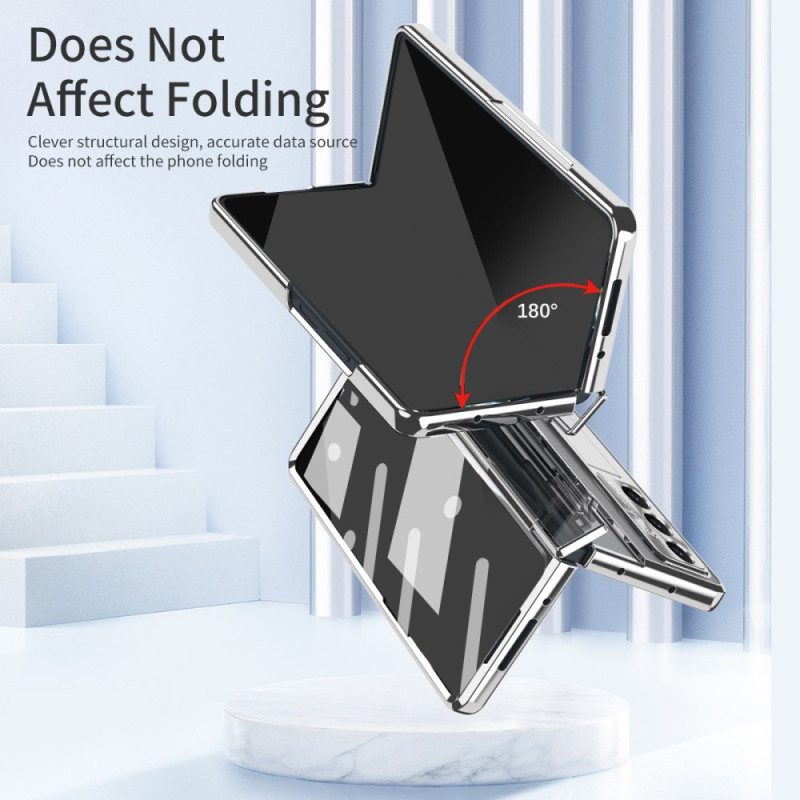 Puhelinkuoret Samsung Galaxy Z Fold 7 Magsafe-yhteensopiva Jalustan Ja Näytönsuojan Kanssa