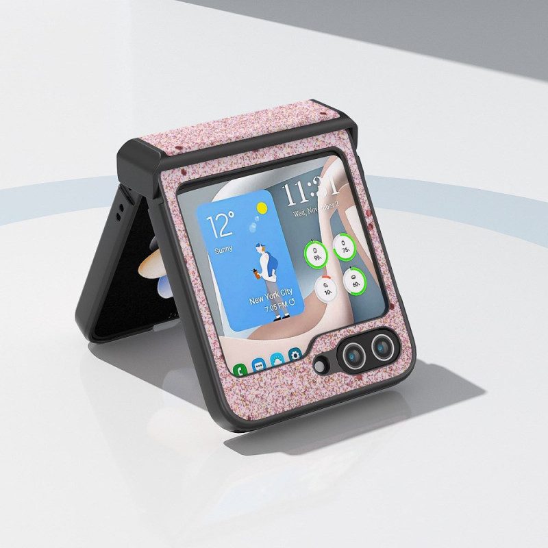 Case Samsung Galaxy Z Flip 7 Fe Puhelinkuoret Abeel Kimaltava Pinta