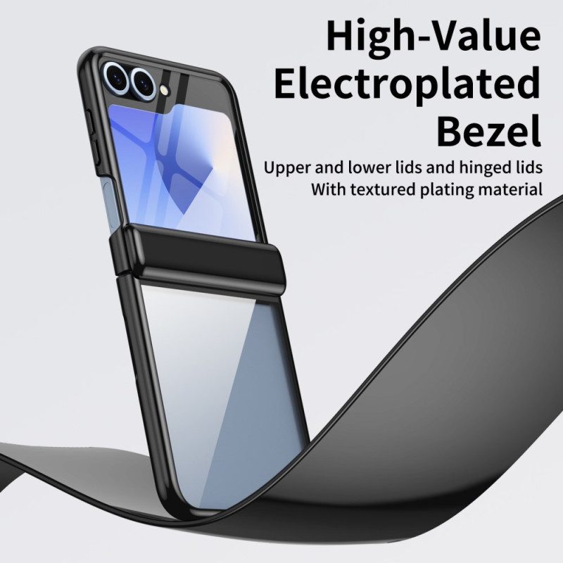 Case Samsung Galaxy Z Flip 7 Fe Puhelinkuoret Metallinhohtoinen Efekti