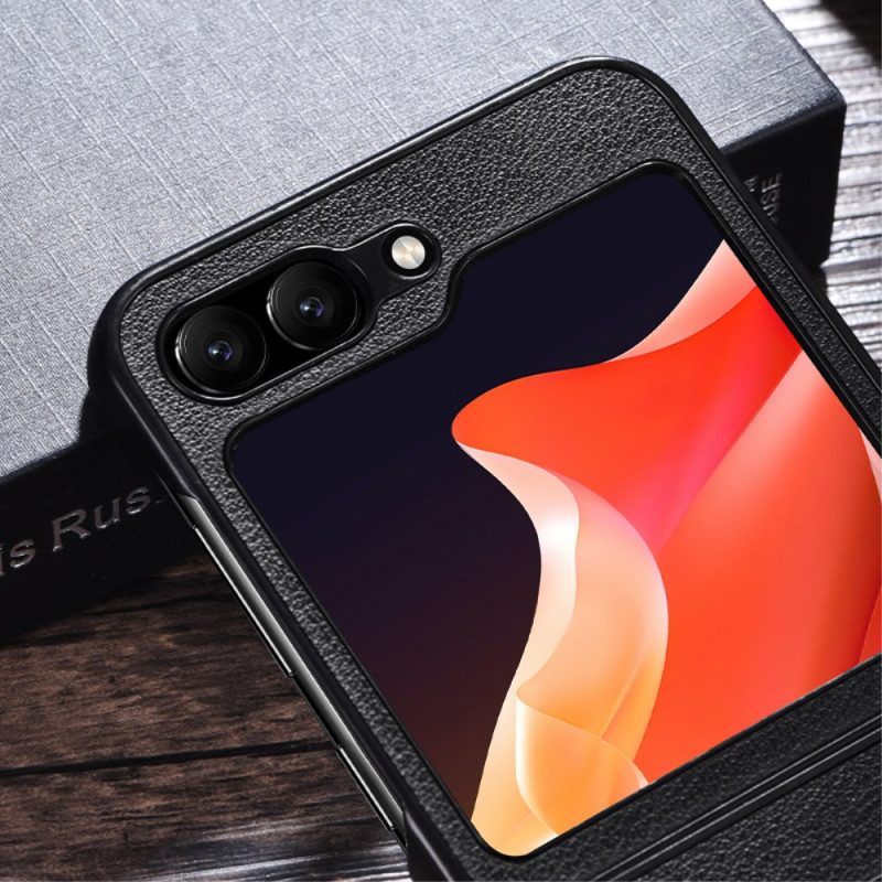 Case Samsung Galaxy Z Flip 7 Fe Puhelinkuoret Nahkaefekti Magsafe-yhteensopiva