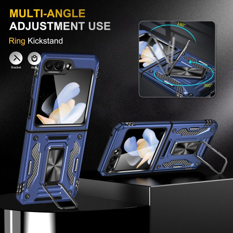 Kuori Samsung Galaxy Z Flip 7 Fe Armor-sarjan Sormusteline