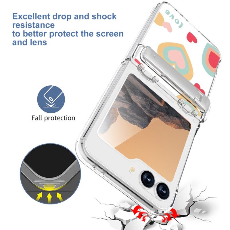 Kuori Samsung Galaxy Z Flip 7 Fe Erilaisia Kuvioita Suojakuori