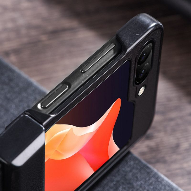 Kuori Samsung Galaxy Z Flip 7 Fe Erittäin Ohut Keinonahka Suojakuori