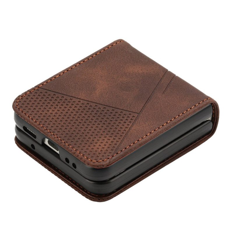 Kuori Samsung Galaxy Z Flip 7 Fe Geometrinen Kuvio Olkahihnalla