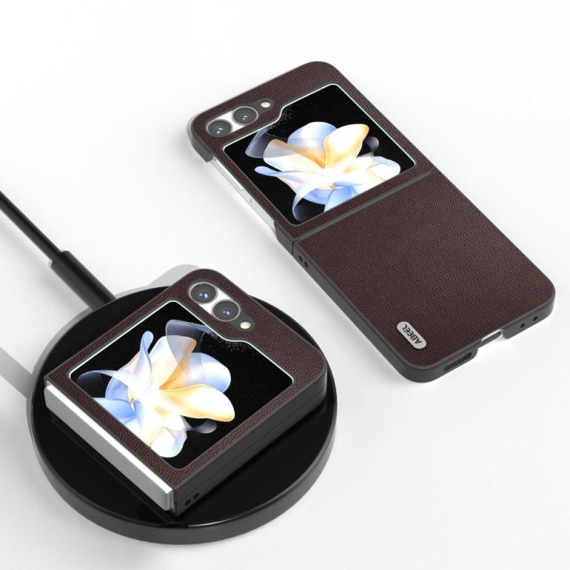 Kuori Samsung Galaxy Z Flip 7 Fe Hienovarainen Nahka Suojakuori