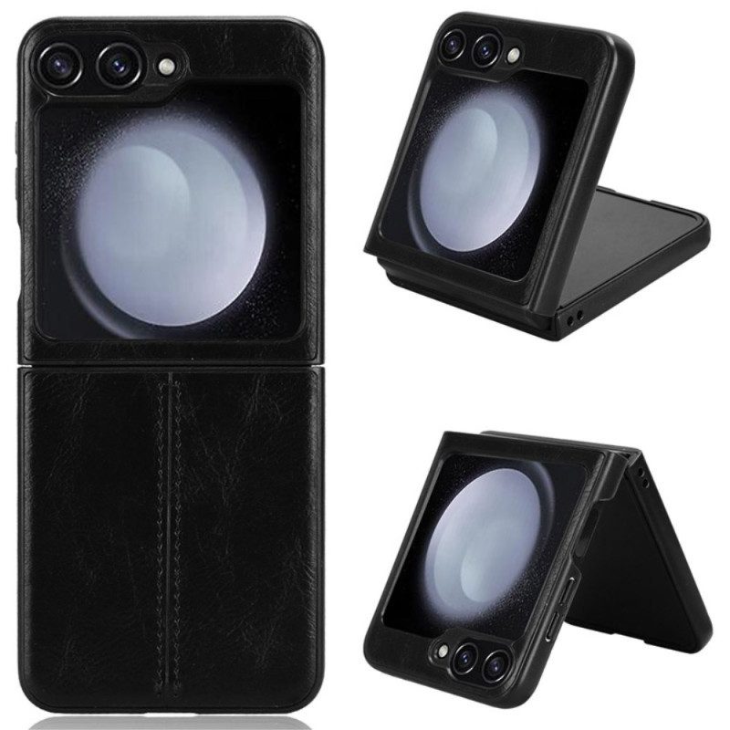 Kuori Samsung Galaxy Z Flip 7 Fe Keinonahkaompeleet Suojakuori