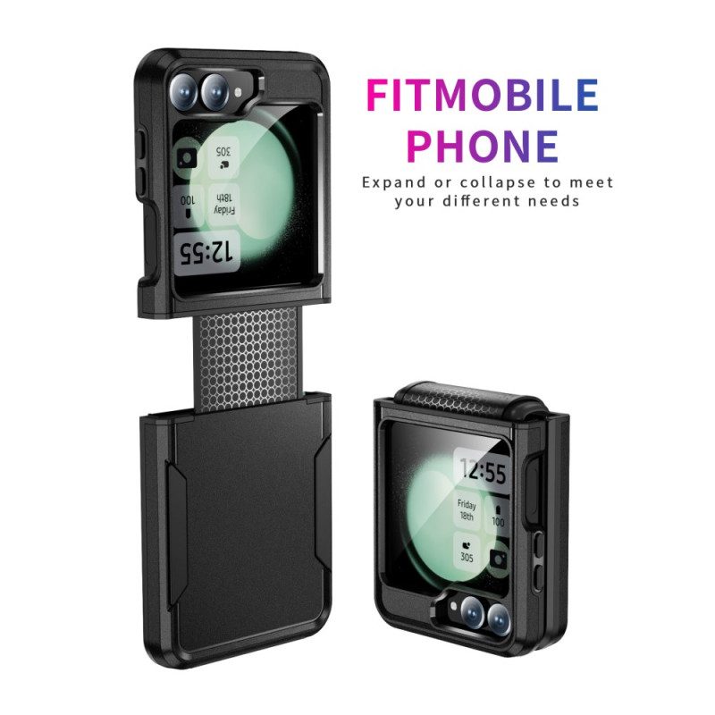 Kuori Samsung Galaxy Z Flip 7 Fe Kestävä Metalliefekti