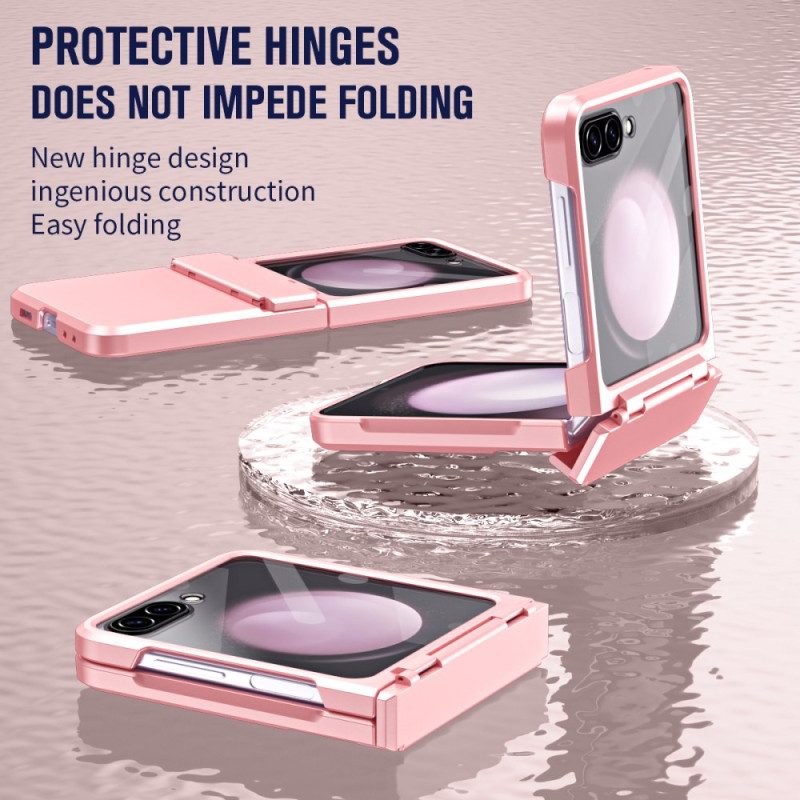 Kuori Samsung Galaxy Z Flip 7 Fe Klassinen Karkaistusta Lasista Valmistettu Näytönsuoja Suojakuori