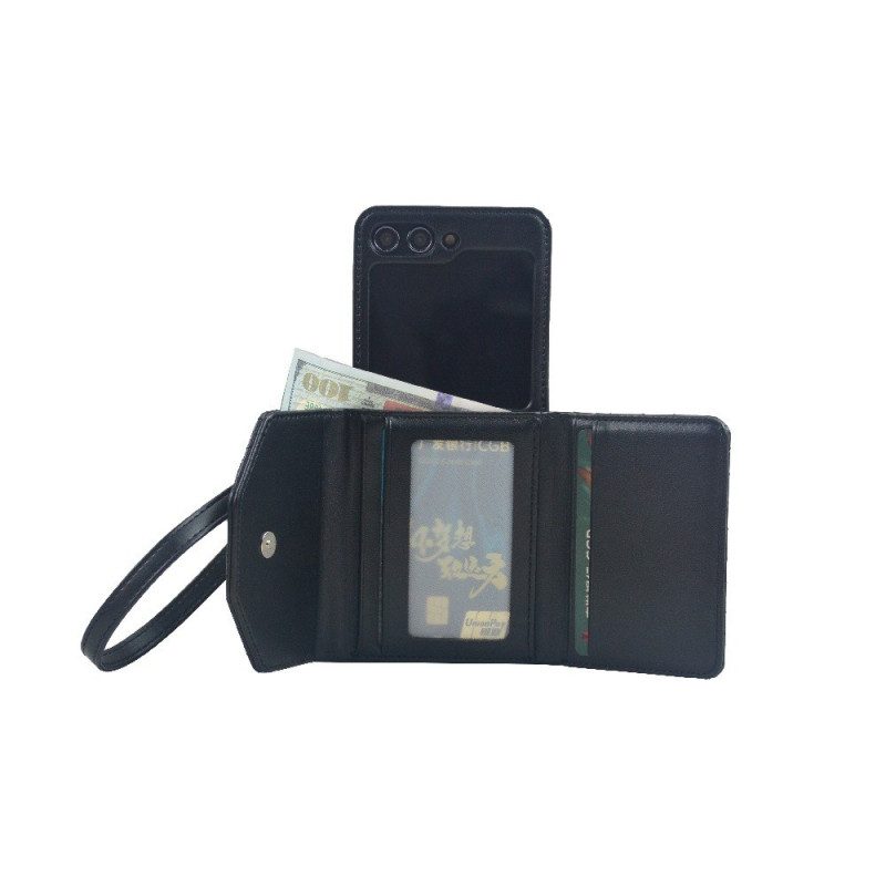 Kuori Samsung Galaxy Z Flip 7 Fe Korttikotelo Ja Hihna